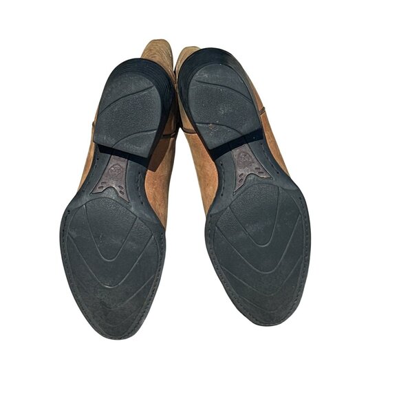 Ariat Men's Western Leather Cowboy Boots US 9.5D Embroidered Brown Style 34725 R - Picture 8 of 10